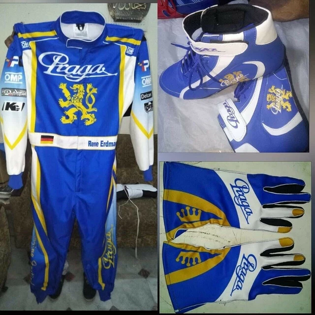 Go Kart Racing Suit CIK FIA level 2 approved kart Suit, Shoes, Gloves with gifts