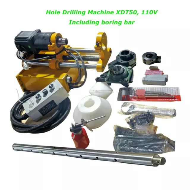 110V Portable Line Boring Machine Hole Drilling Connecting Rod Boring Machine-