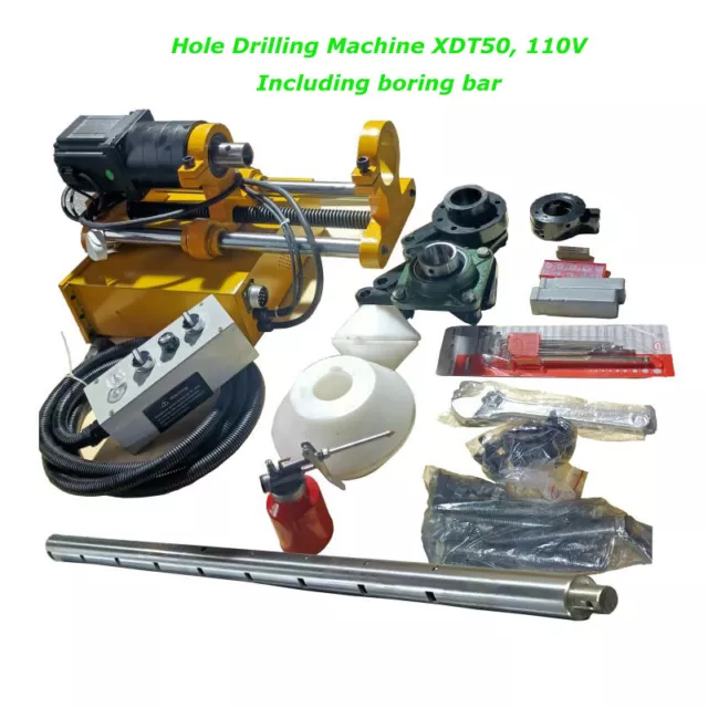 110V Portable Line Boring Machine Hole Drilling Connecting Rod Boring Machine