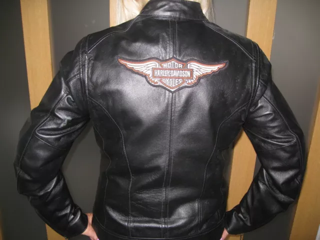Genuine Harley Davidson Ladies Leather Jacket