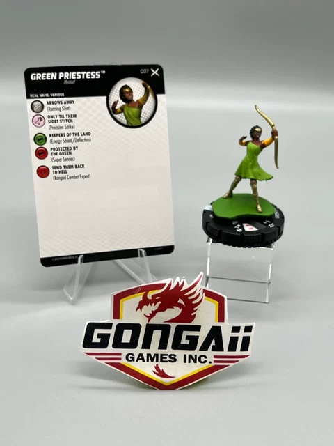 Marvel HeroClix: X-Men X of Swords #007 Green Princess
