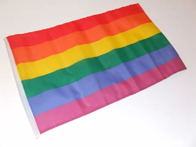 Regenbogen Flagge / Fahne 30x45 cm NEU&OVP