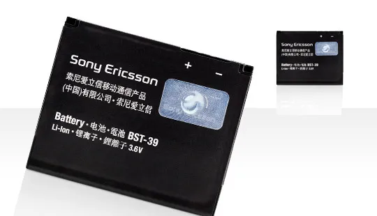Sony Ericsson Battery OEM w518 w518a BST-39 920 mAh 3.6V Genuine w 518