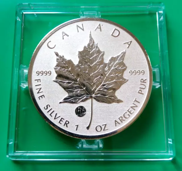 2011 Canadian Maple Leaf 1 oz Silver Coin F15 Privy Mark