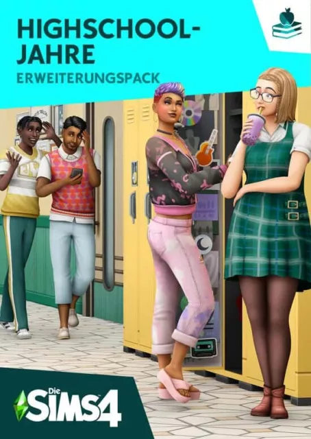 Die Sims 4 Highschool-Jahre PC/Mac Download Erweiterung EA App / Origin Code