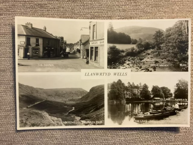 Vintage Postcard - Views of Llanwrtyd Wells