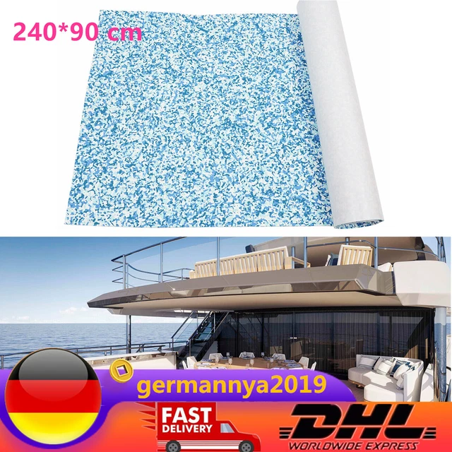 Barca yacht Eva schiuma pavimentazione tappetino ponte tappeto autoadesivo tappeto 240*90 cm