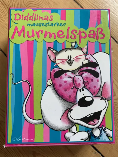 Diddl Spiel * Diddlinas mausestarker Murmelspaß * Gesellschaftsspiel * Murmel