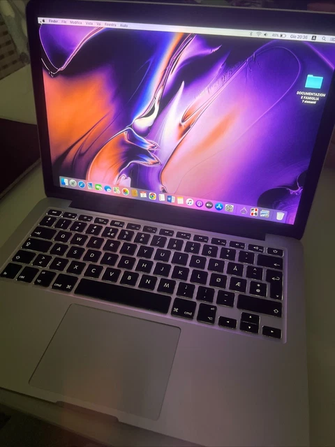 macbook pro 13 retina i7 8gb ram 512gb SSD