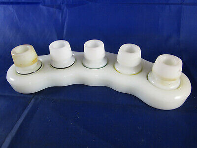 Lazarett Opalglas Instrumenten-Schale Petrischale Dental Diamant Schleifer Arzt 4