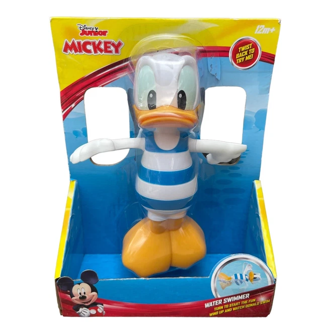 DISNEY JUNIOR DISNEY Donald Duck WindUp Water Swimmer Pool Bath Summer