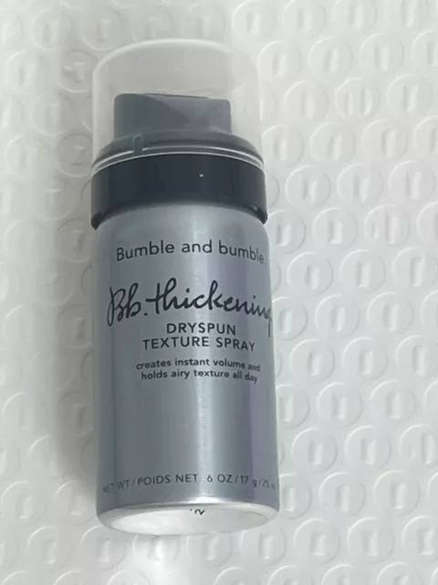 Lot of 3 Bumble and Bumble Bb Thickening Dryspun Texture Spray .6 oz ea New