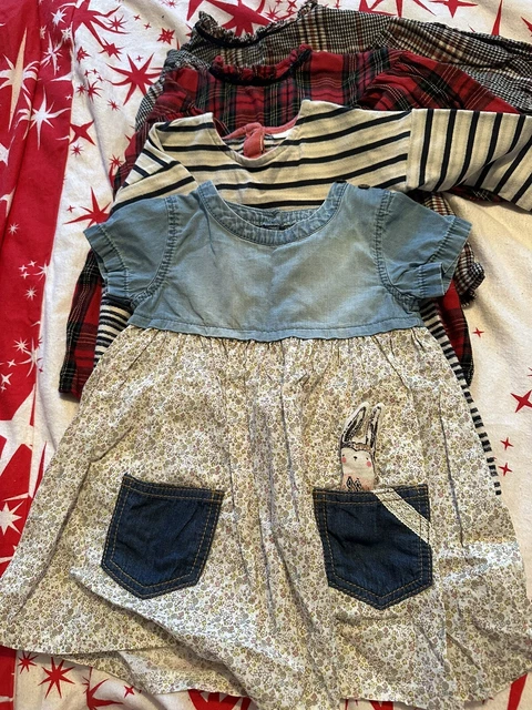 baby girl dresses 9-12 months bundle