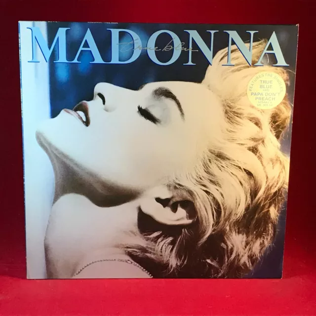 MADONNA True Blue 1986 VINYL LP + INNER Live To Tell Papa Don't Preach original