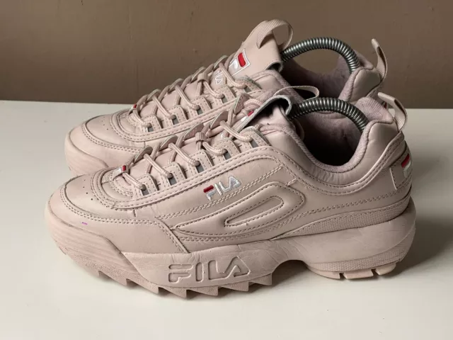 Scarpe da ginnastica FILA DISRUPTOR da donna rosa con suola spessa taglia 40