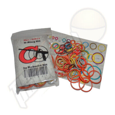 21 Sizes 63 Orings Captain O-Ring Field Medic Color Coded Master Paintball Oring Kit 