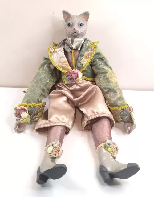 Wayne Kleski Katherines Collection Vintage Cat Doll French Victorian 50cm Figure