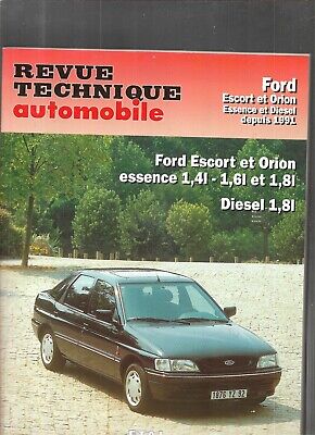 revue technique l'expert automobile-ford escort/orion a partir de 91-ess-diésel 