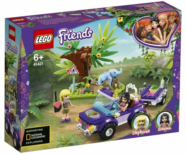 LEGO FRIENDS - Salvataggio Nella Giungla Dell' Elefantino Anni 6+ Art 41421  EUR 22,00 - PicClick FR