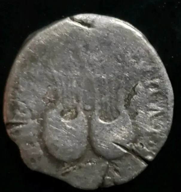TRAJAN 98AD Rare Silver Drachm of Lycia 2 Lyres Owl. Roman Imperial 3.43 gr.Rare
