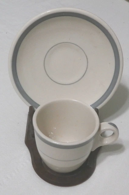 ACL RR, "Carolina" demitasse cup & saucer, BS, ca. 1940, ,used on train, mint.
