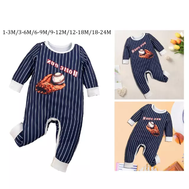 Baby Kleidung Frühling Herbst Langarm Overall Gestreiften Print Outfit Nette