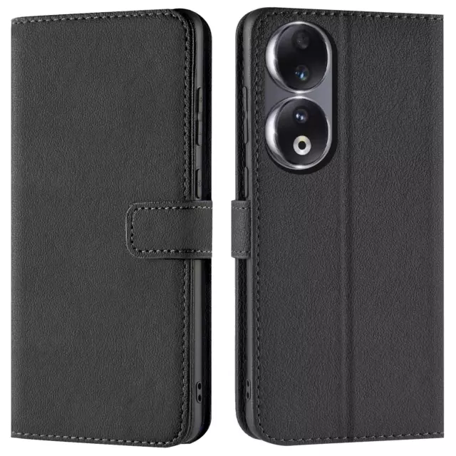 Schutz Hülle für Honor 90 Handy Klapp Tasche Book Cover Slim Flip Wallet Case