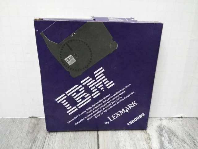 IBM EasyStrike Superior Write Correctable Ribbon  No. 1380999 By Lexmark
