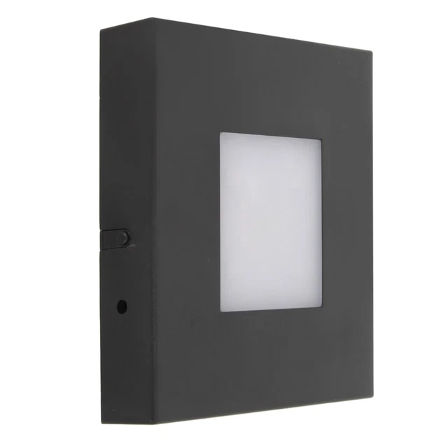 KELAWOLY MULTI COLOR LED Light Base USB Battery Powered Square Display ...