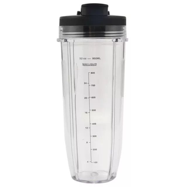 Entsafter ZubehöR 32OZ Becher und Ausguss Deckel für  BL480 / BL490 / 2988