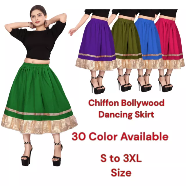 Bollywood Baile Falda para Mujer Danza Del Vientre Especial Ropa C37