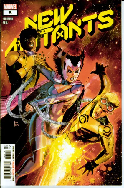New Mutants #5 A Rod Reis Variant 1st Print NM/NM+ Marvel Comics 2020