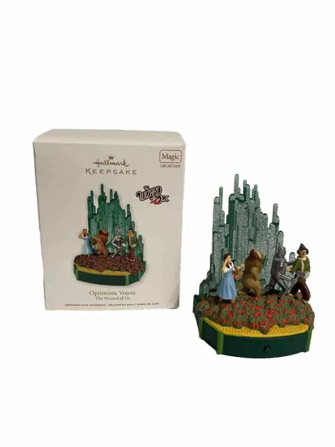 Hallmark Optimistic Voices 2011 Wizard Of Oz Keepsake Magic