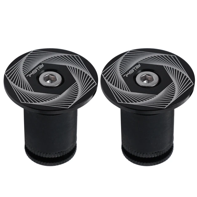 2 Pcs Cycling Locking End Caps Mtb Handlebars Bicycle Accessories