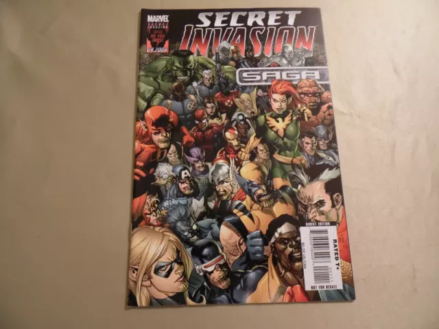 Secret Invasion Saga (Marvel 2008) Free Domestic Shipping