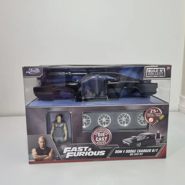 Jada Fast and Furious Build n' Collect Dom's Dodge Charger R/T Free Tracked Post