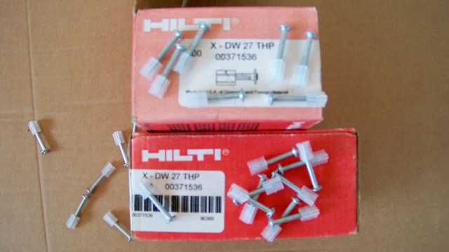 120 Pièces De Clous Pointe 20mm Acier Clous En Béton Pour