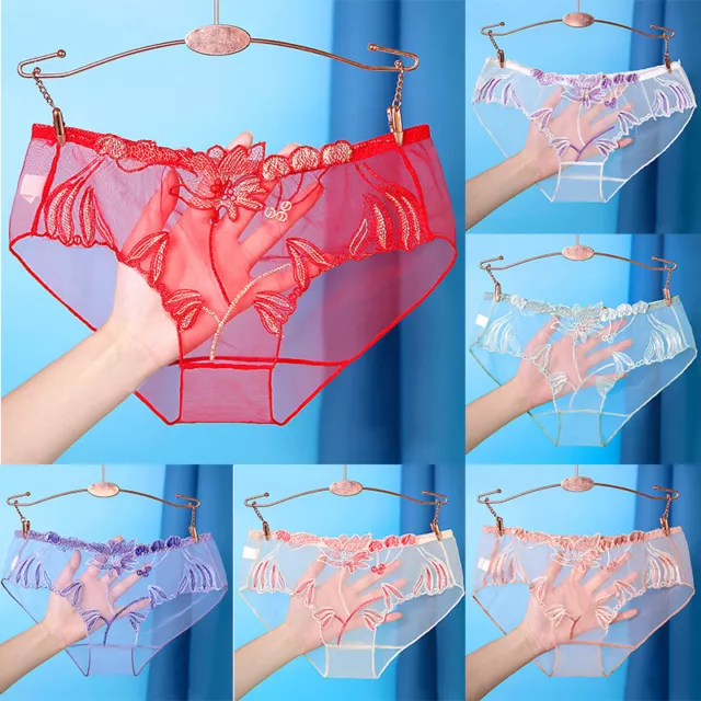Womens Fishnet Micro G-String Mesh Sheer Mini Lingerie Panties T-Back  Underwear