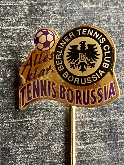 Alte Anstecknadel Berliner Tennis Club Borussia - Alles klar Tennis Borussia