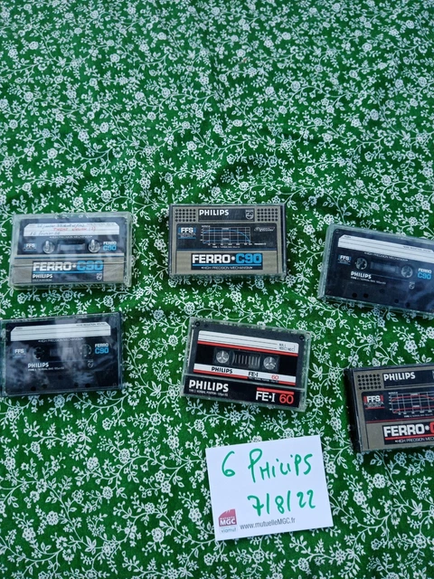 K7 AUDIO TAPE PHILIPS ULTRA FERRO C90 MADE