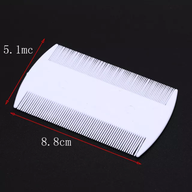 double sided head lice comb hair combs fine tooth head lice flea nit hair^L3 3