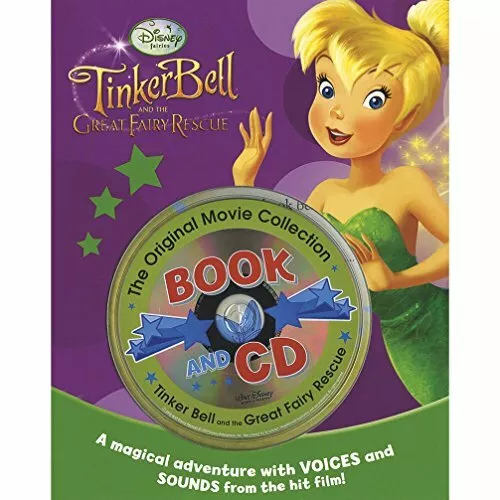 Disney Book and CD: Tinkerbell 3 (Fairies) by Disney 1445418827 FREE Shipping