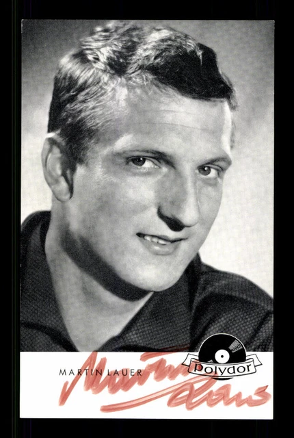 MARTIN LAUER AUTOGRAMMKARTE Original Signiert Leichtathletik + A 230294