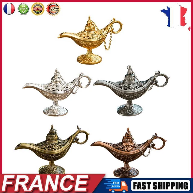 Retro Aladdin Lamp Fairy Tale Magic Vintage Home Desktop Party Ornament Figurine