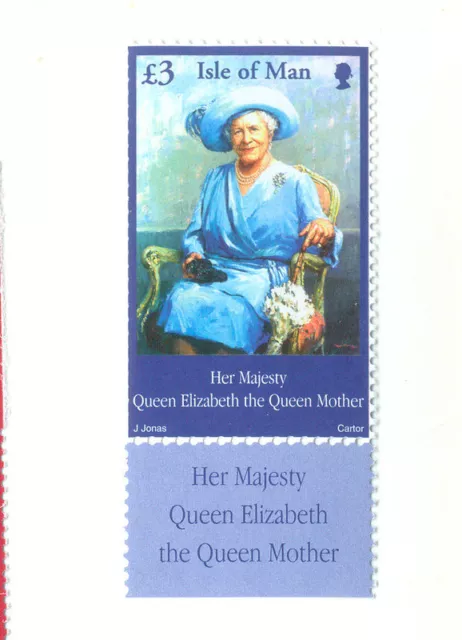 Isle of Man-Queen Mother mnh single (2002) Royalty