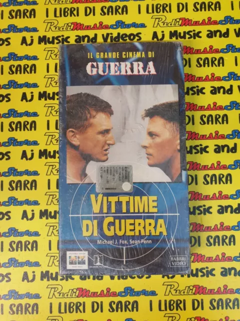 VHS cartonata film VITTIME DI GUERRA fox penn 2001 cinema fabbri (F65) no dvd