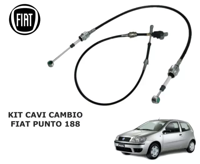 Kit 2 Coppia Cavi Cambio Marce Fiat Punto 188 Lancia Y 55194775 55194774