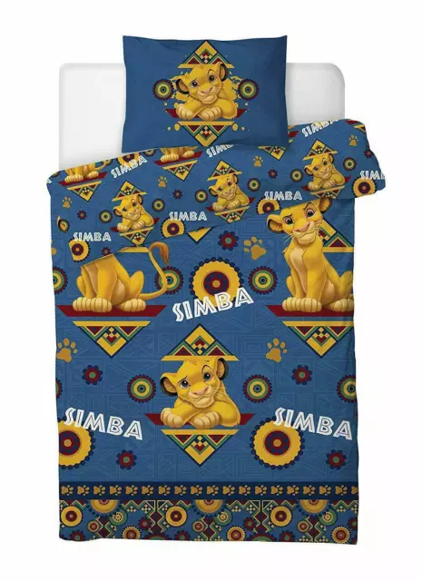 Official Disney's The Lion King Blue Simba Single Duvet cover Bedding set pillow