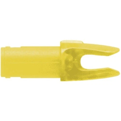 Easton 115874 MicroLite Super Yellow Archery Hunting Arrow Shaft Nocks 12-Pk
