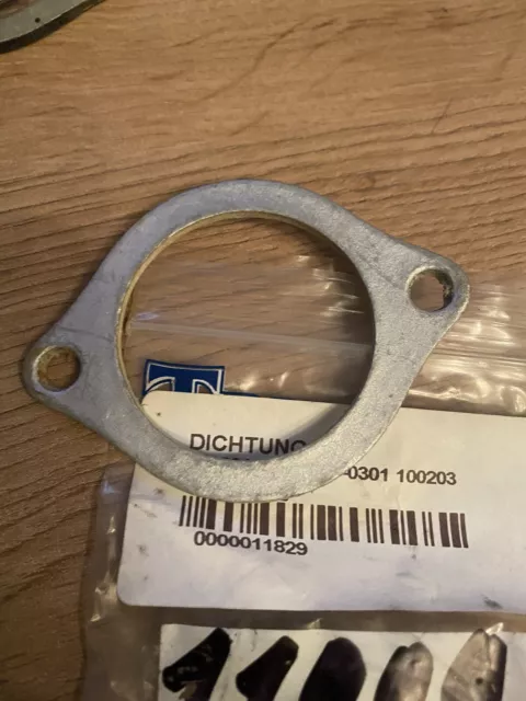 original Dichtung Auspuff Krümmer Kawasaki KX125 11009-1043